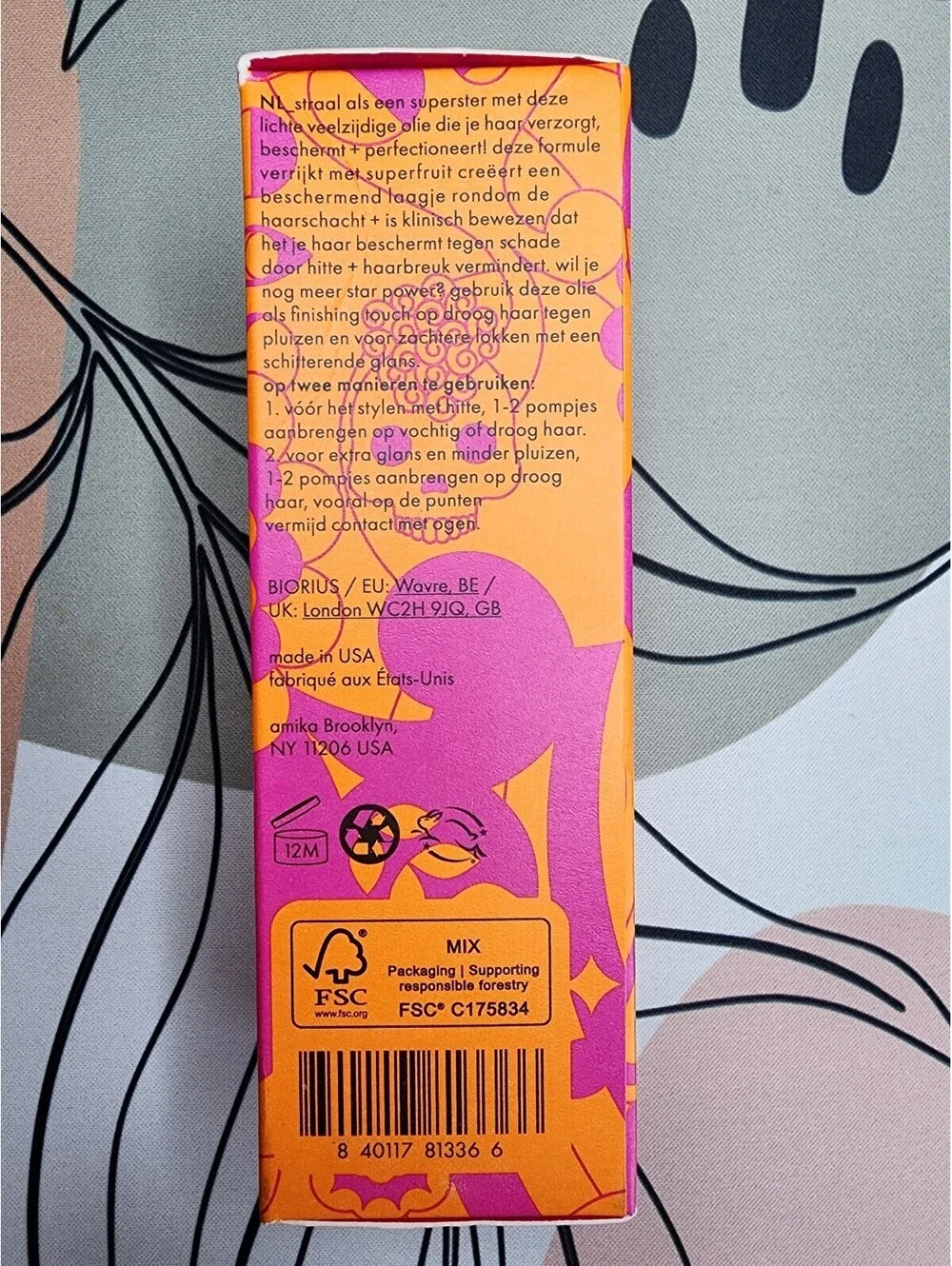 amika: Superfruit Star Lightweight Hair Styling Oil 1.7 oz